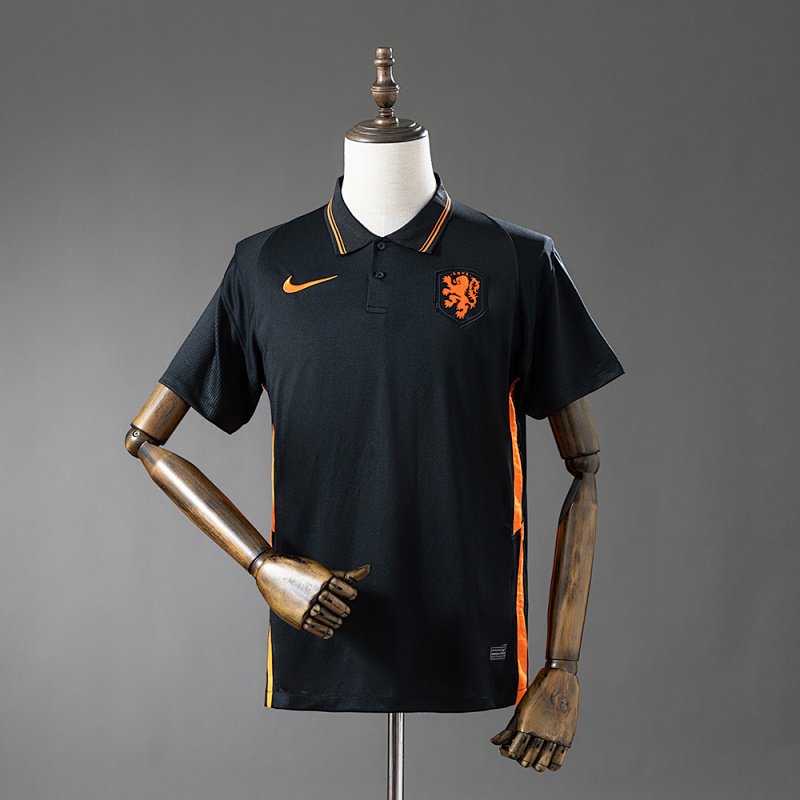 Camiseta retro de visitante de los Países Bajos 2021, tallas S-XXL